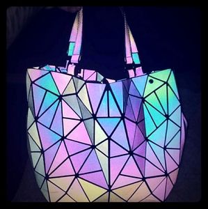 Geographic reflective purse